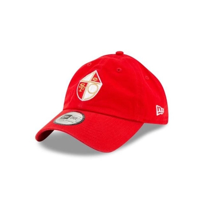 Red San Francisco 49ers Hat - New Era NFL Casual Classic Adjustable Caps USA7469258